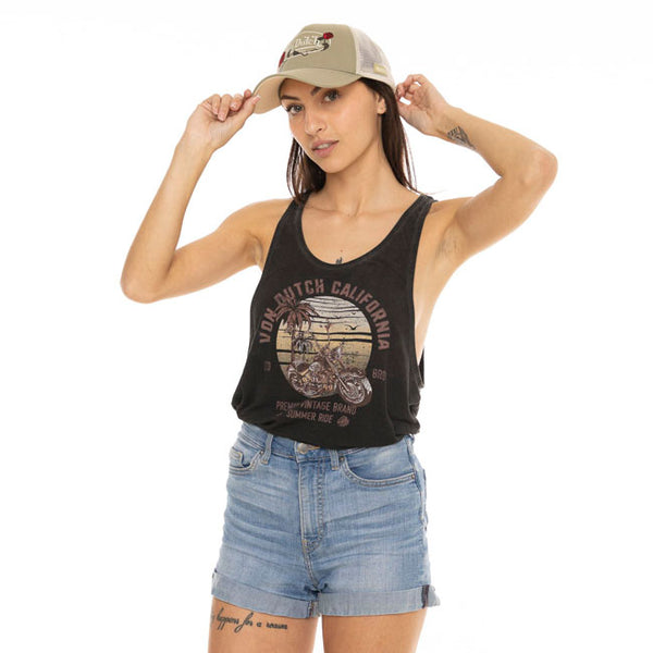 Von Dutch Cafe Race Tank Top Ladies