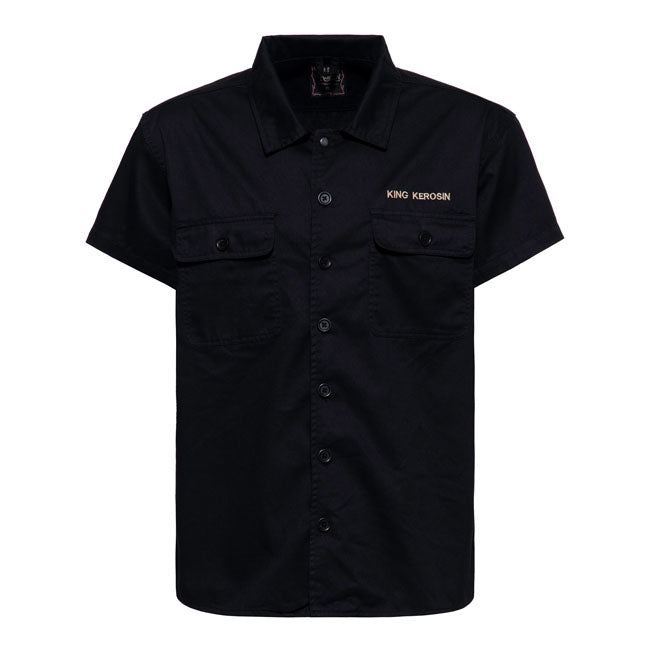 King Kerosin Speedy Service Short Sleeve Work Shirt
