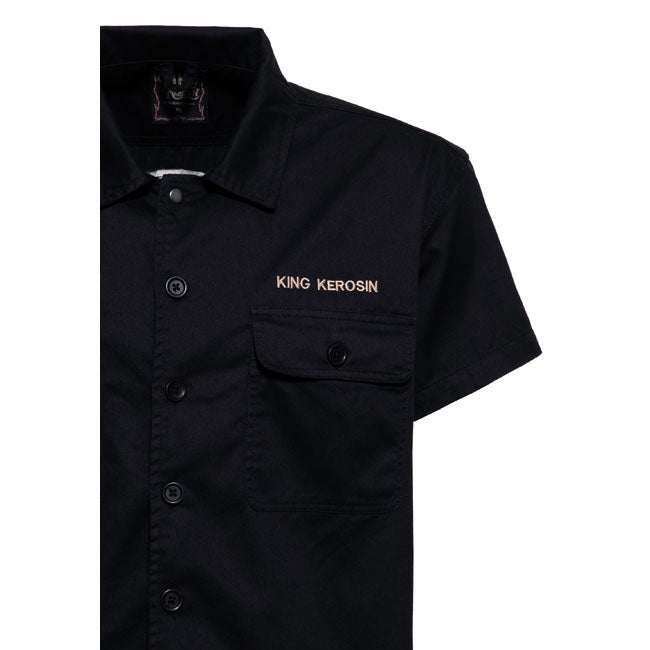 King Kerosin Speedy Service Short Sleeve Work Shirt