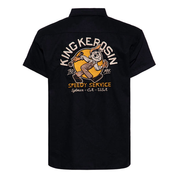 King Kerosin Speedy Service Short Sleeve Work Shirt