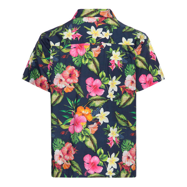 King Kerosin Tropcial Flowers Hawaii Shirt