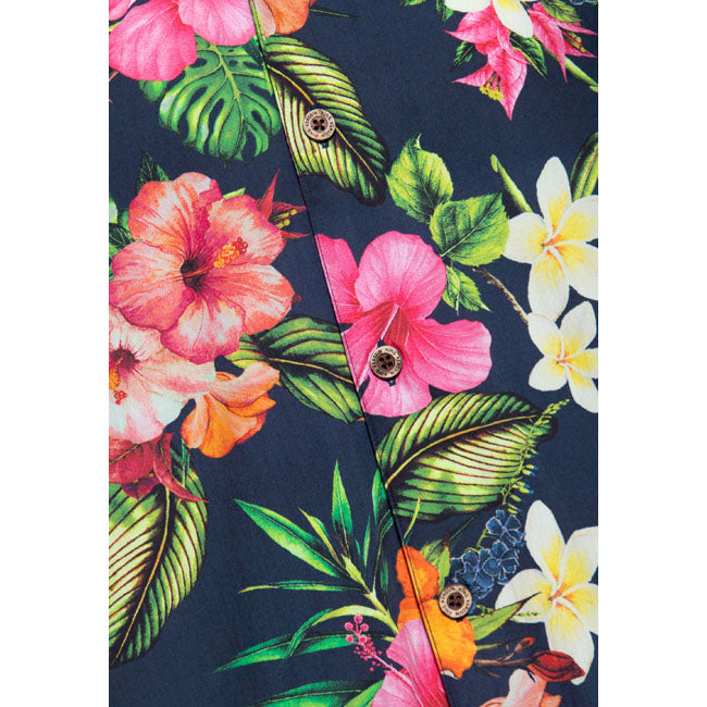 King Kerosin Tropcial Flowers Hawaii Shirt