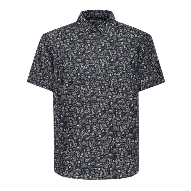 King Kerosin Biker Soul Short Sleeve Shirt