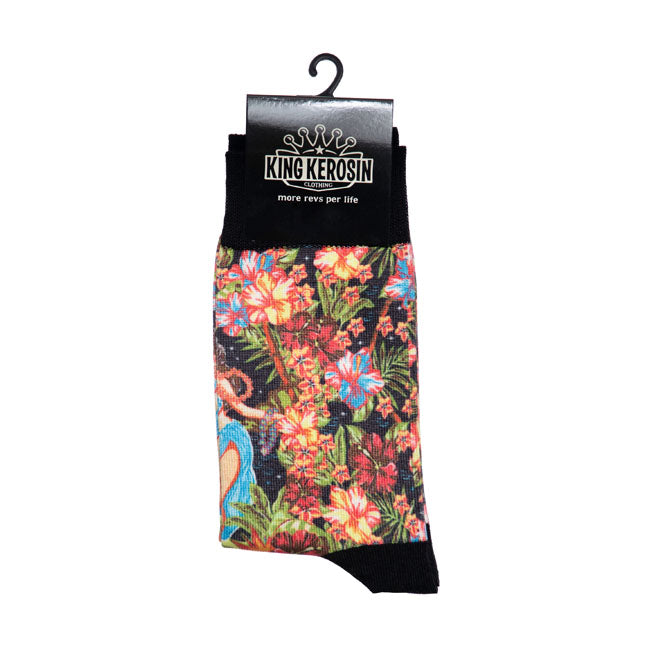 King Kerosin Hula Girl Socks
