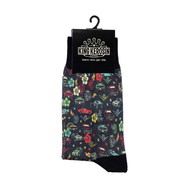 King Kerosin V8 Socks