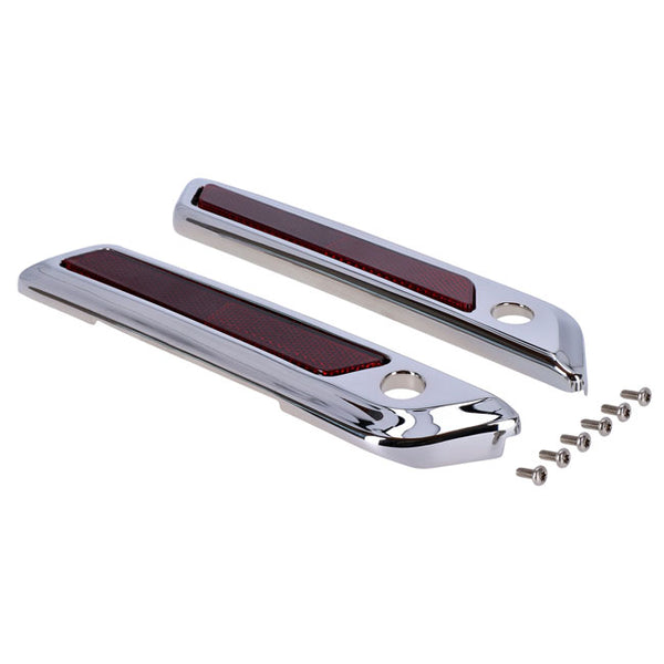 MCS OEM Style Saddlebag Latch Covers for Harley