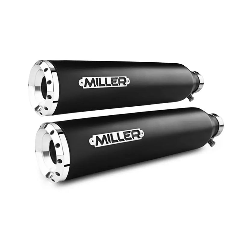 Miller Magellan Euro 3 Slip-On Mufflers for Kawasaki