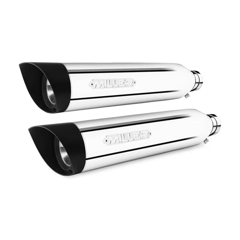 Miller Magellan Euro 3 Slip-On Mufflers for Kawasaki