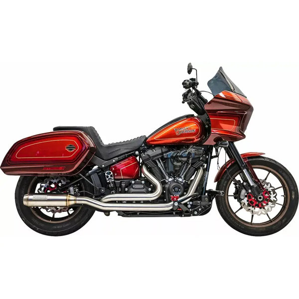 Bassani True Dual Stainless Super Bike Exhaust System for Harley