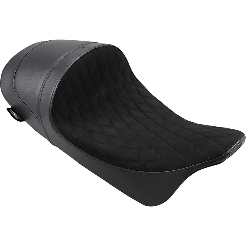 Drag Specialties EZ-ON Low Profile Forward Solo Seat for Harley