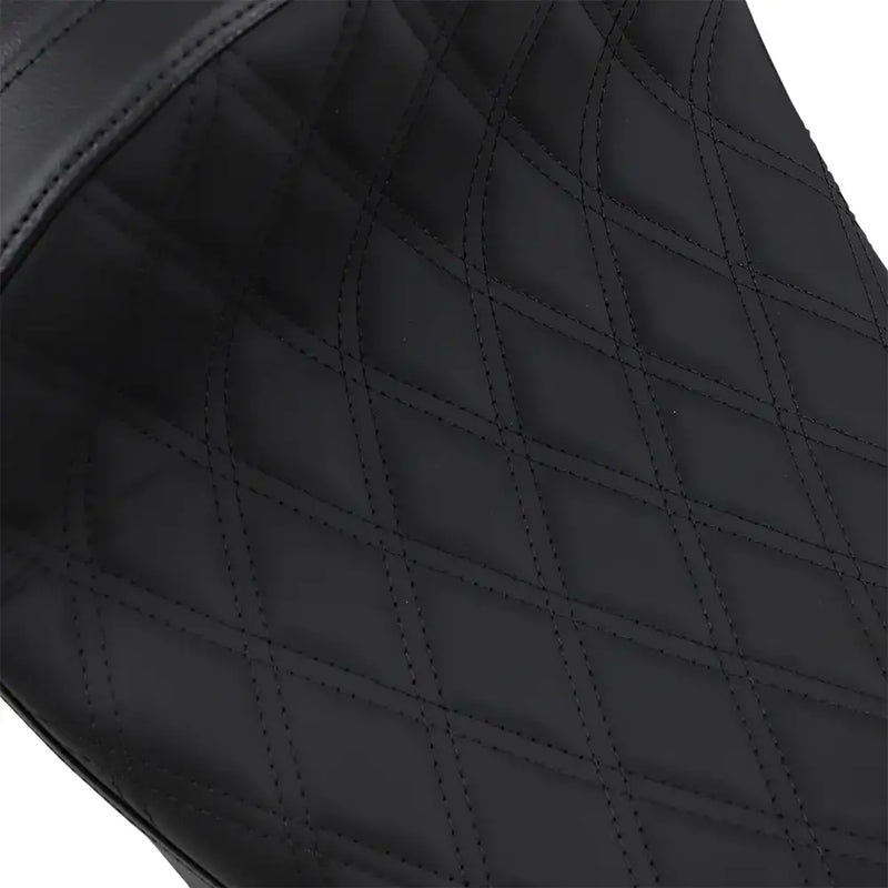 Drag Specialties EZ-ON Low Profile Forward Solo Seat for Harley