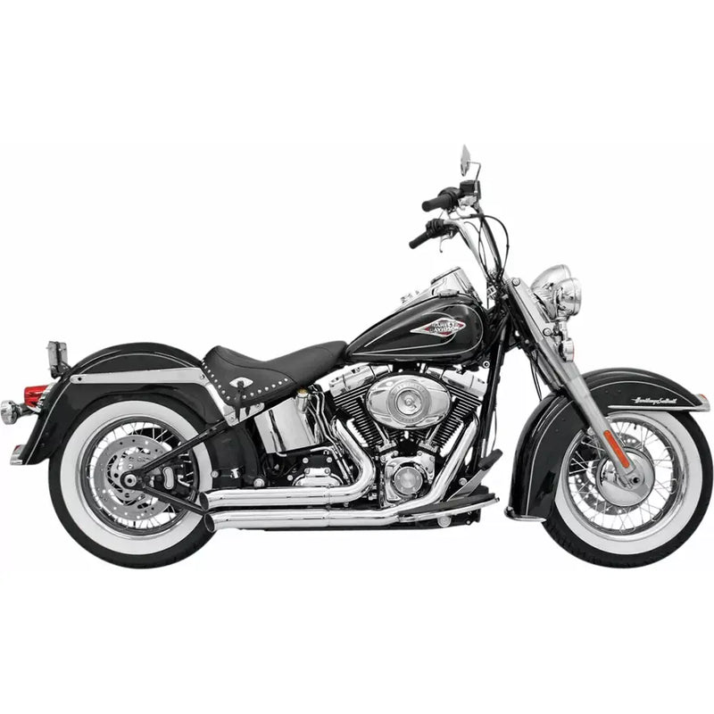 Bassani Fire Sweep Turn Out Exhaust System for Harley