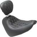 Mustang Wide Tripper Solo Seat for Harley