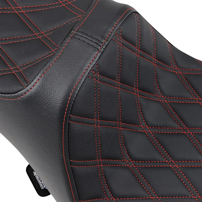 Drag Specialties Predator III Extended Reach Seat for Harley