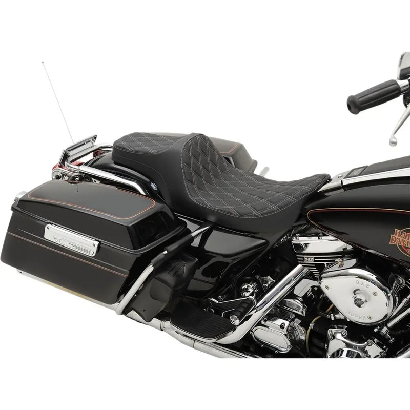 Drag Specialties Predator III Seat for Harley