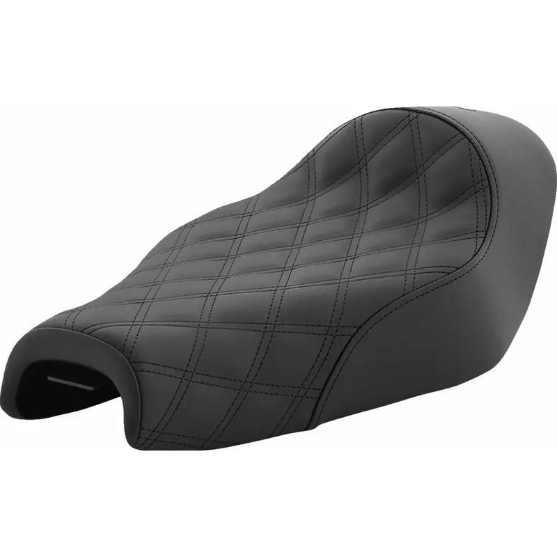 Saddlemen Renegade Lattice Stitch Solo Seat For Harley