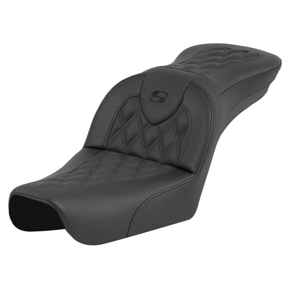 Saddlemen Roadsofa Lattice Stitch Seat for Harley