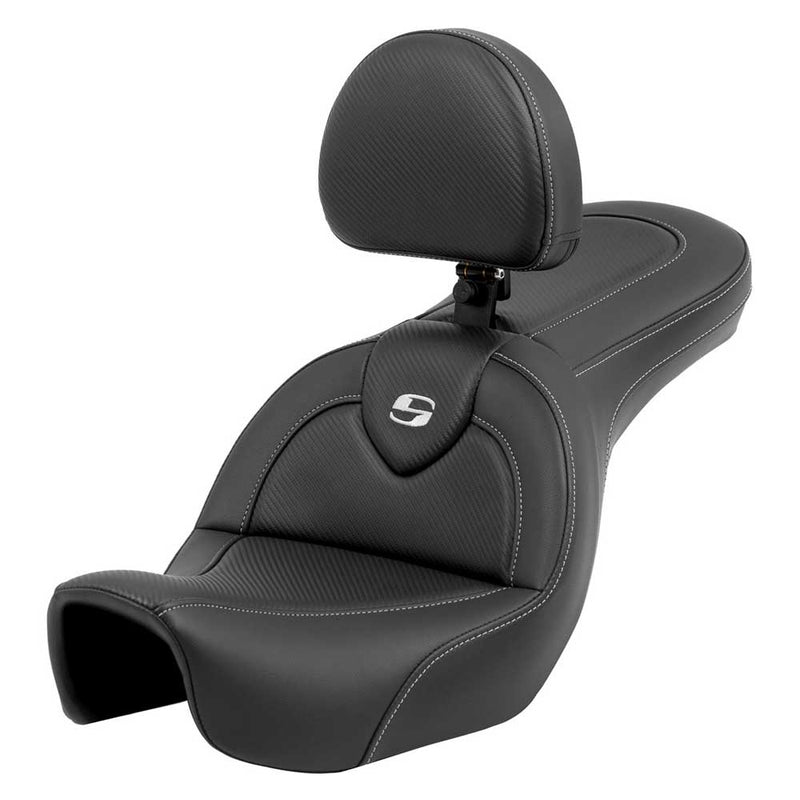 Saddlemen Roadsofa Plain Seat for Harley
