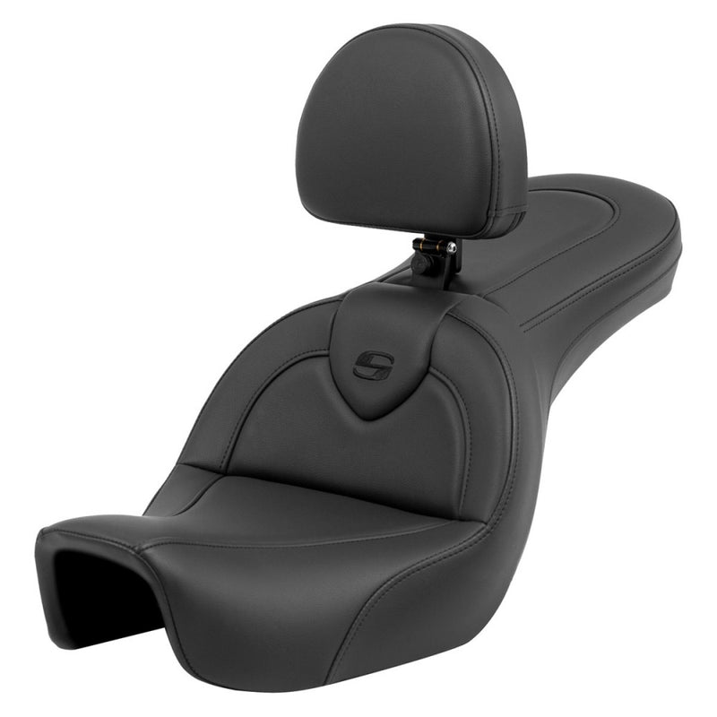 Saddlemen Roadsofa Plain Seat for Harley