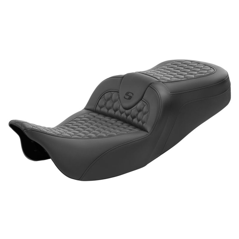 Saddlemen Roadsofa Honeycomb Seat for Harley