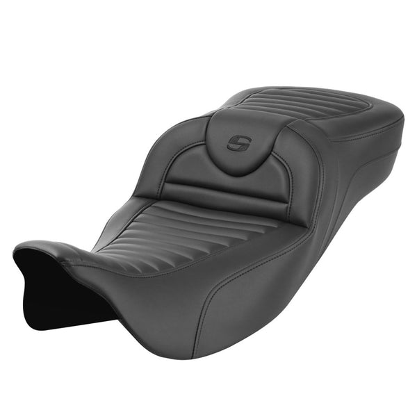 Saddlemen Roadsofa Extended Reach Tuck-n-Roll Seat for Harley