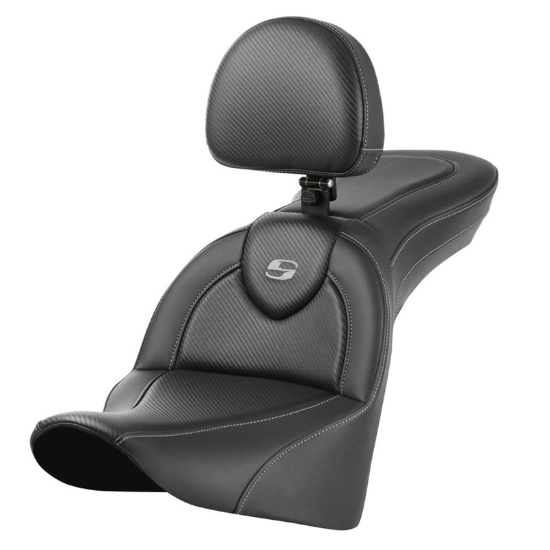 Saddlemen Roadsofa Plain Seat for Harley