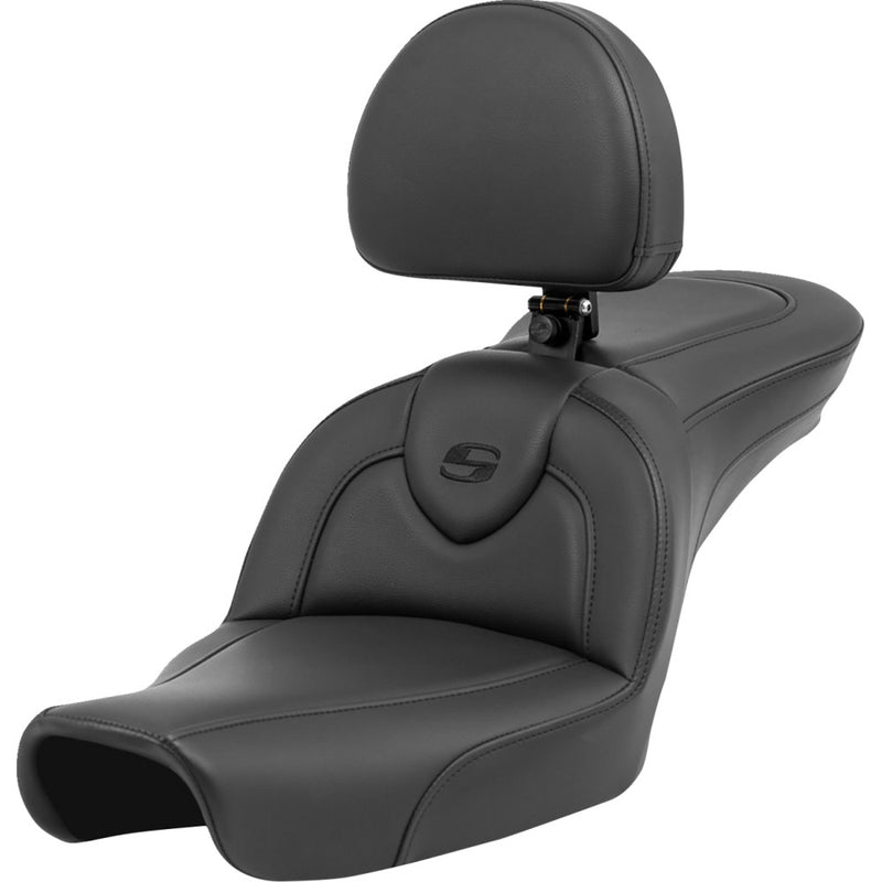 Saddlemen Roadsofa Plain Seat for Harley