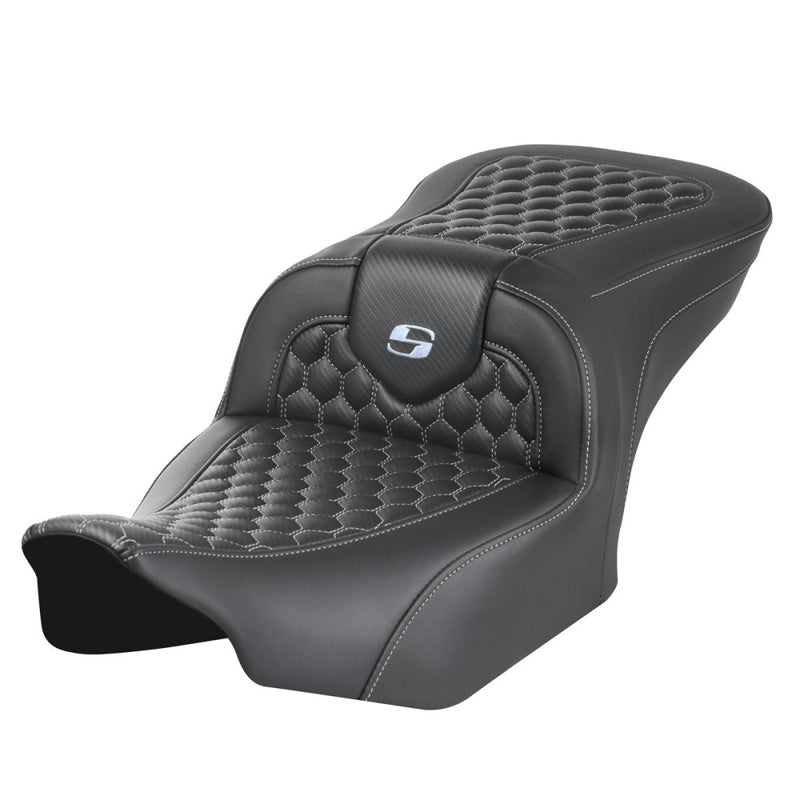Saddlemen Roadsofa Honeycomb Seat for Harley