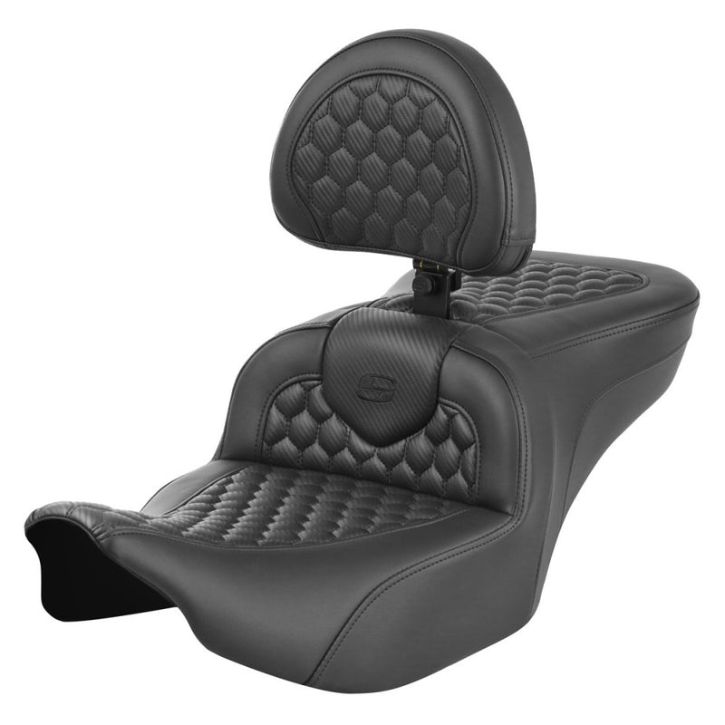 Saddlemen Roadsofa Honeycomb Seat for Harley