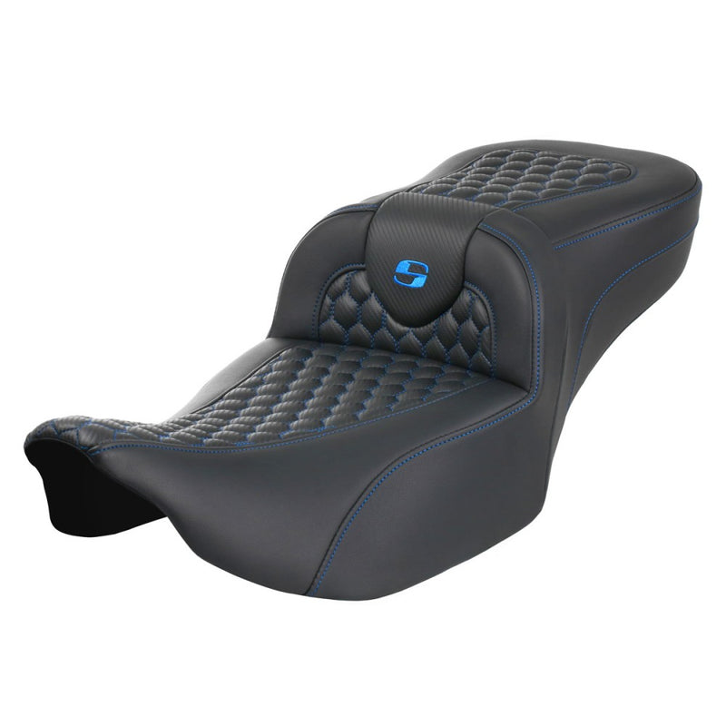 Saddlemen Roadsofa Honeycomb Seat for Harley