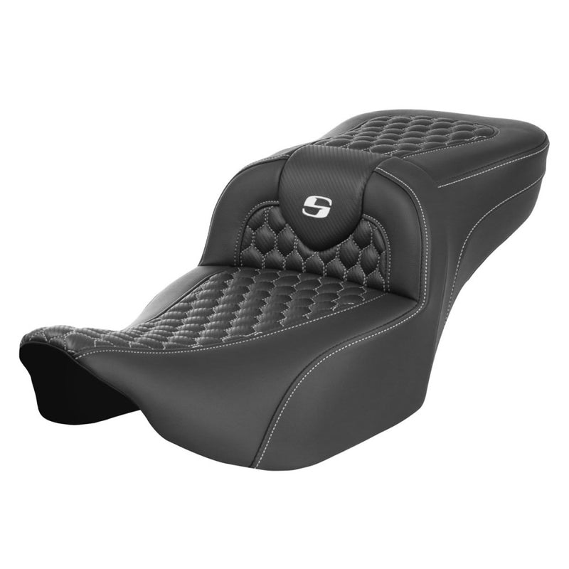 Saddlemen Roadsofa Honeycomb Seat for Harley