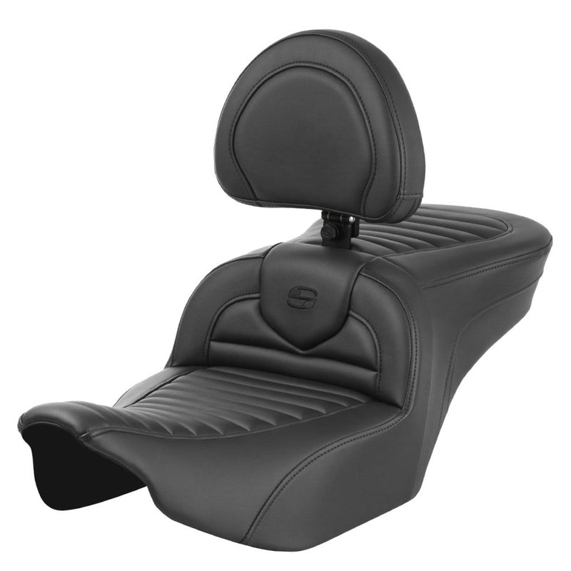 Saddlemen Roadsofa Tuck-n-Roll Seat for Harley