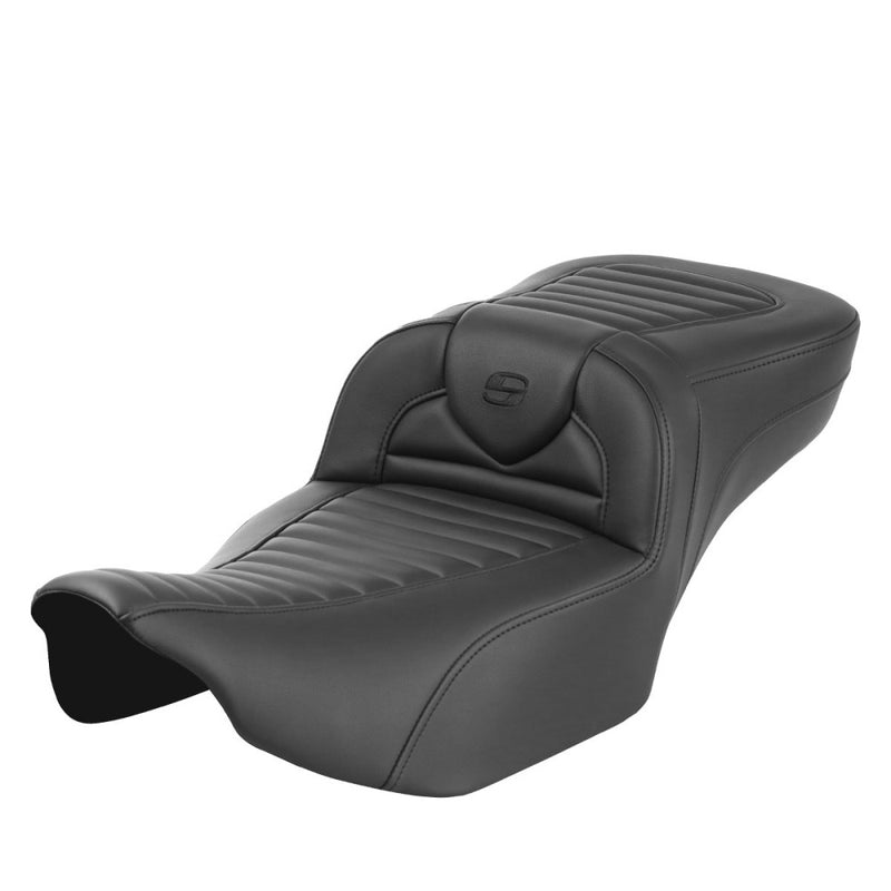 Saddlemen Roadsofa Extended Reach Tuck-n-Roll Seat for Harley