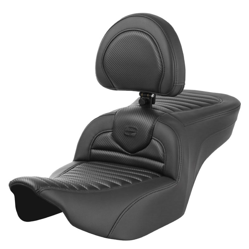 Saddlemen Roadsofa Tuck-n-Roll Seat for Harley