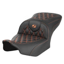 Saddlemen Roadsofa Plain Seat for Harley