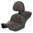 Saddlemen Roadsofa Lattice Stitch Seat for Harley