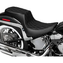 Drag Specialties Performance Predator 2-Up Seat for Harley