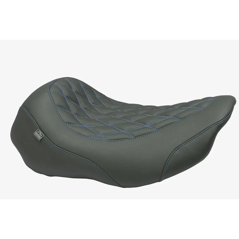 Mustang Wide Tripper Solo Seat for Harley