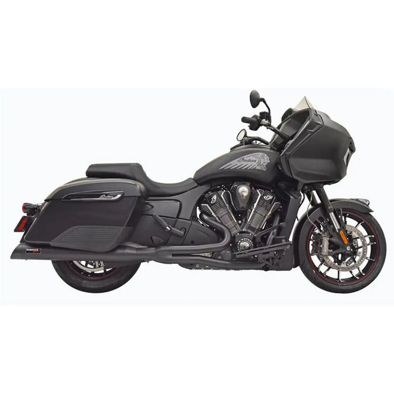 Bassani Road Rage Megaphone 2-into-1 Exhaust System for Indian