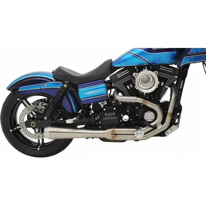 Bassani Road Rage III Stainless 2-into-1 Exhaust System for Harley