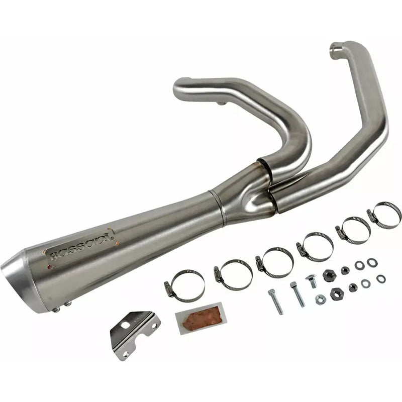 Bassani Road Rage Short 2-into-1 Exhaust System for Harley