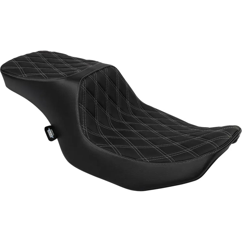 Drag Specialties Performance Predator 2-Up Seat for Harley
