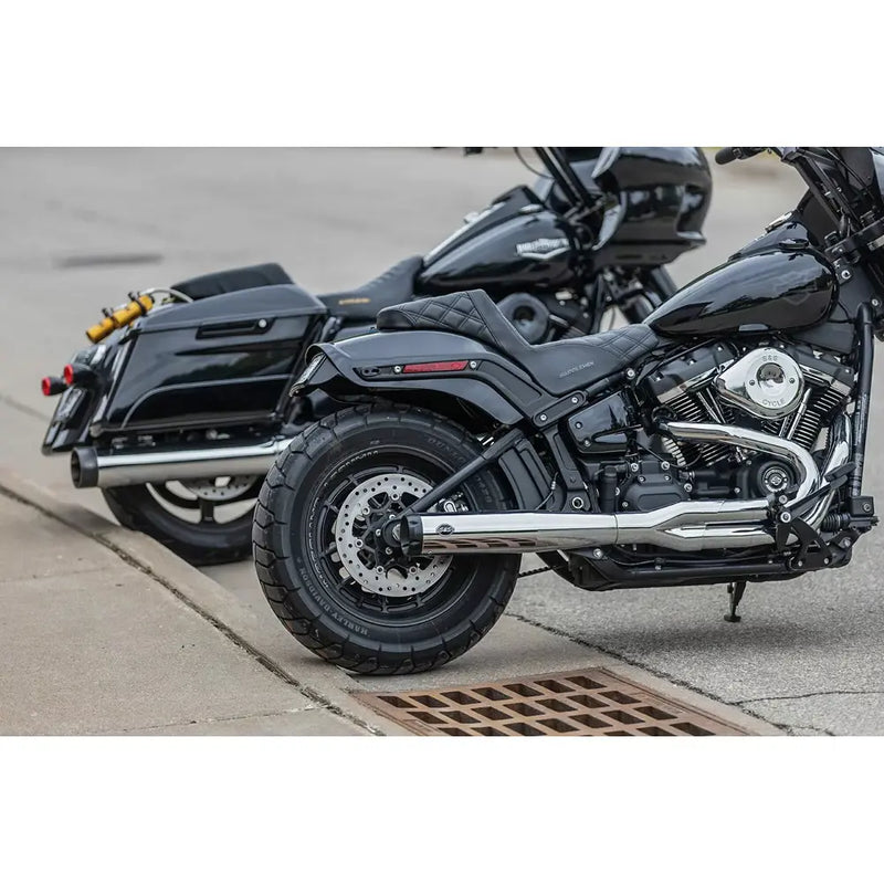 S&S SuperStreet 2-into-1 Exhaust System for Harley