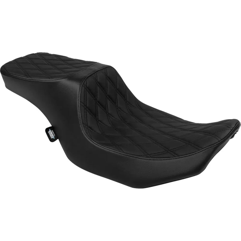 Drag Specialties Performance Predator 2-Up Seat for Harley