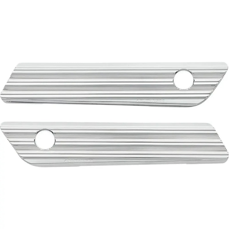 Arlen Ness 10 Gauge Saddlebag Latch Covers for Harley
