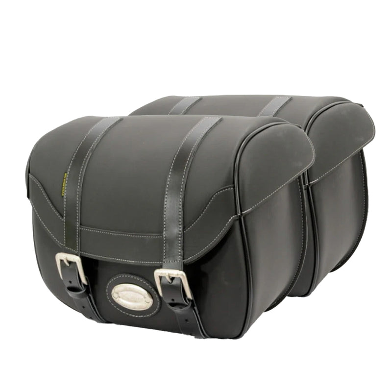 Longride Model 2037 Universal 28L Throw-Over Motorcycle Saddlebag Set