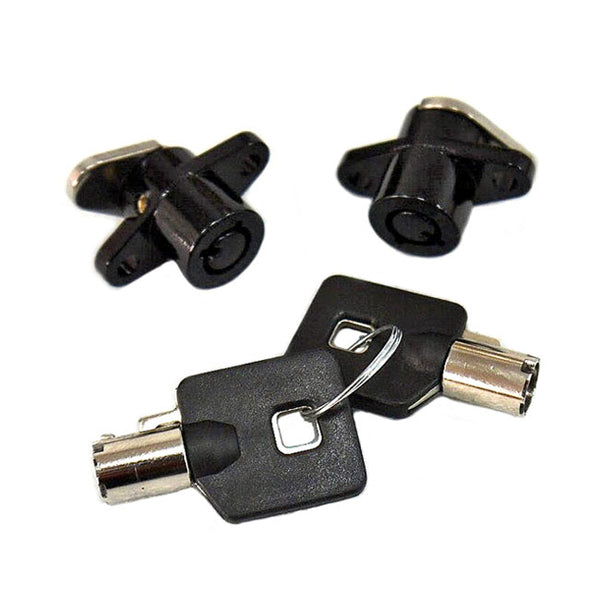MCS Hard Saddlebag Lock Set for Harley