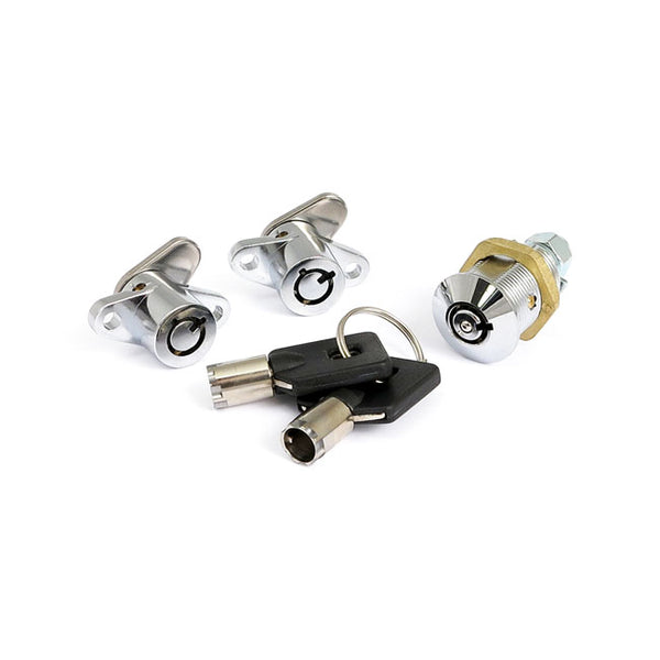 MCS Hard Saddlebag & Tour-Pak Lock Set for Harley