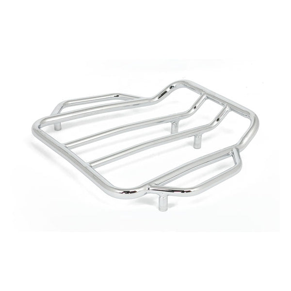 MCS Tour-Pak Contoured Chrome Luggage Rack for Harley