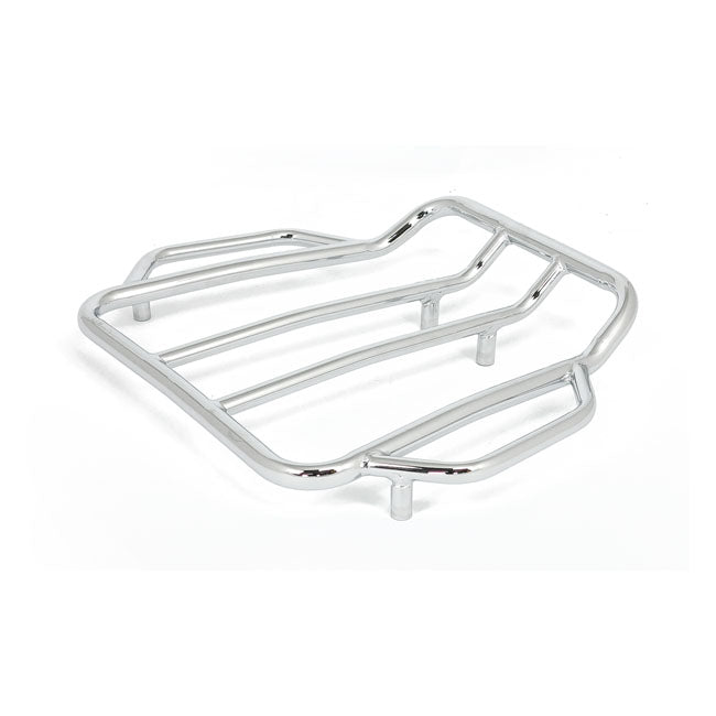 MCS Tour-Pak Contoured Chrome Luggage Rack for Harley